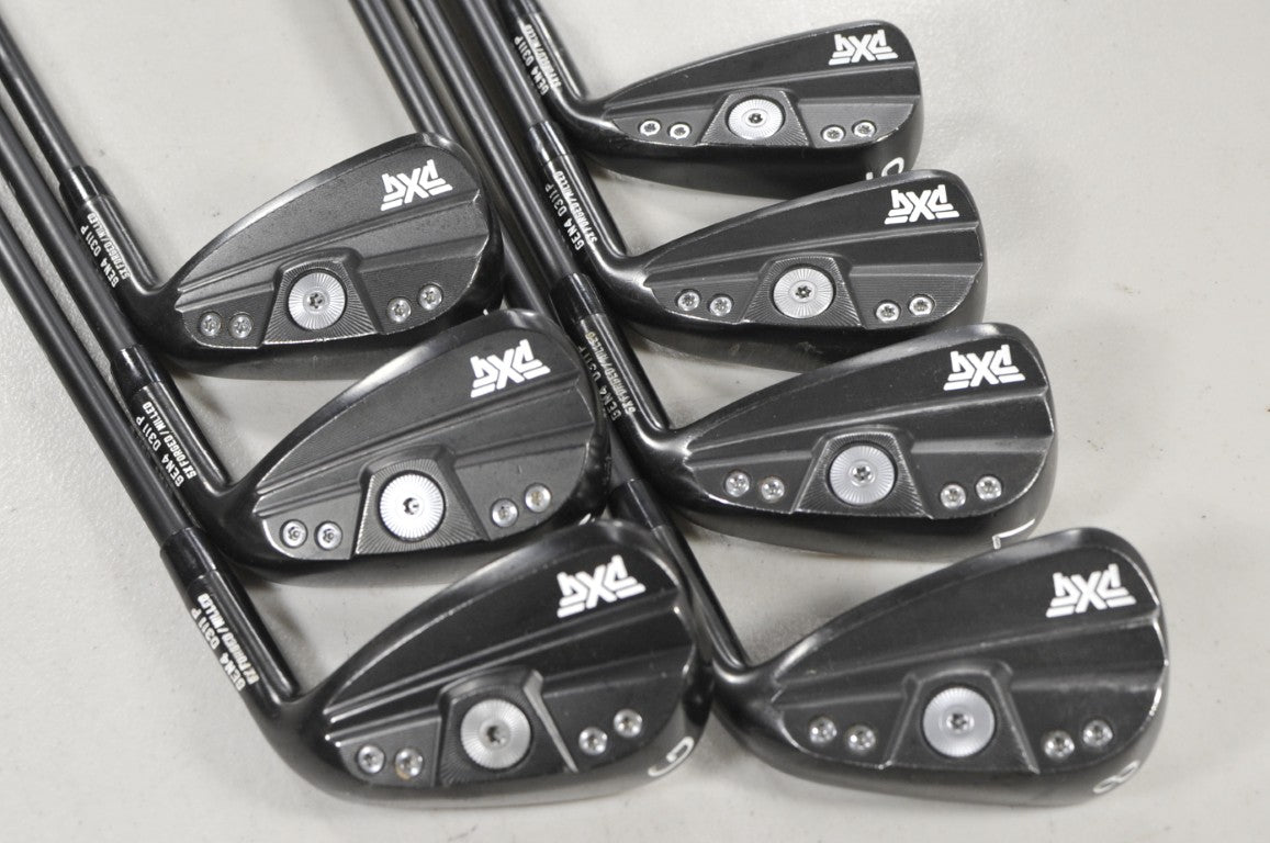 PXG Gen4 0311 P Xtreme Dark 5-W,GW Iron Set Ladies Flex MMT 50g Graphite #224837