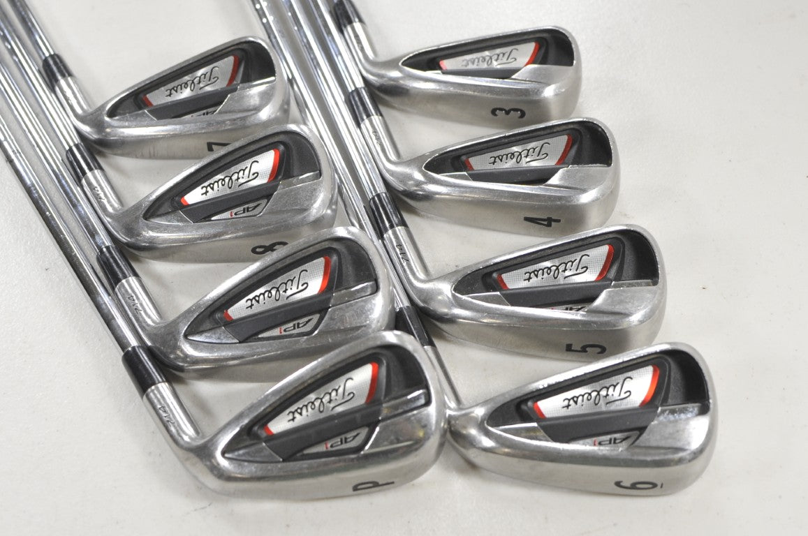 Titleist 714 AP1 3-PW Iron Set Stiff Flex Right XP 95 S300 Steel #225003