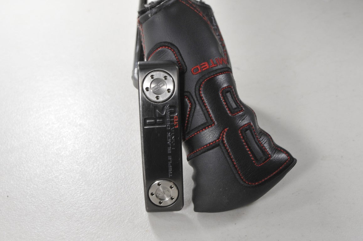Titleist 2024 Scotty Cameron B3 Triple Black LTD Santa Fe 34