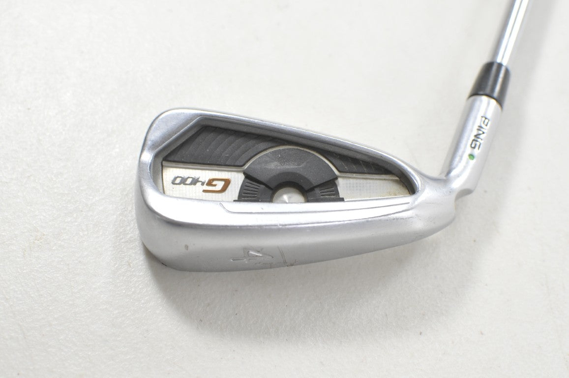 LEFT HANDED Ping G400 Single 4 Iron Stiff Flex Green Dot CFS Steel  # 220311
