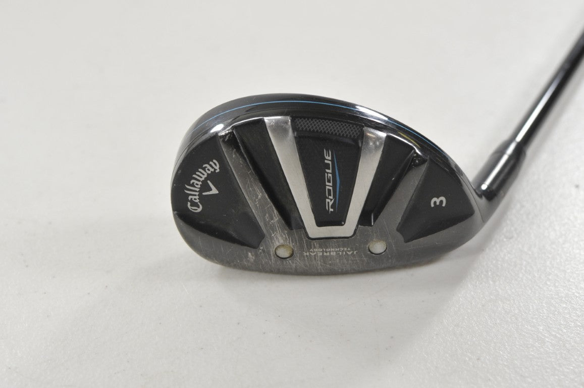 LEFT HAND Callaway Rogue 3-19* Hybrid Stiff Flex Vista Pro 70g Graphite # 221882