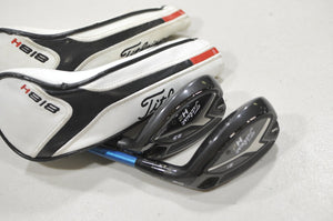 Titleist 818 H2 21° and 23° Hybrid Set Stiff RH EvenFlow Blue 6.0-S 85g #229190