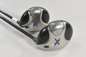 Callaway X 2006 3 and 5 Fairway Wood Set Regular Flex 60g RH Graphite #226226