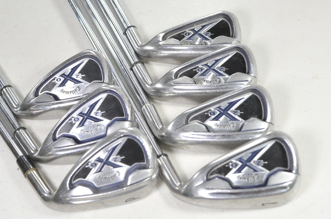 Callaway X-20 4-PW Iron Set Right Uniflex Steel  # 220447