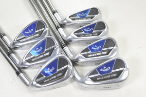 Callaway Big Bertha B21 6-PW,AW,SW Iron Set Senior Flex RCH 65g Graphite #220555