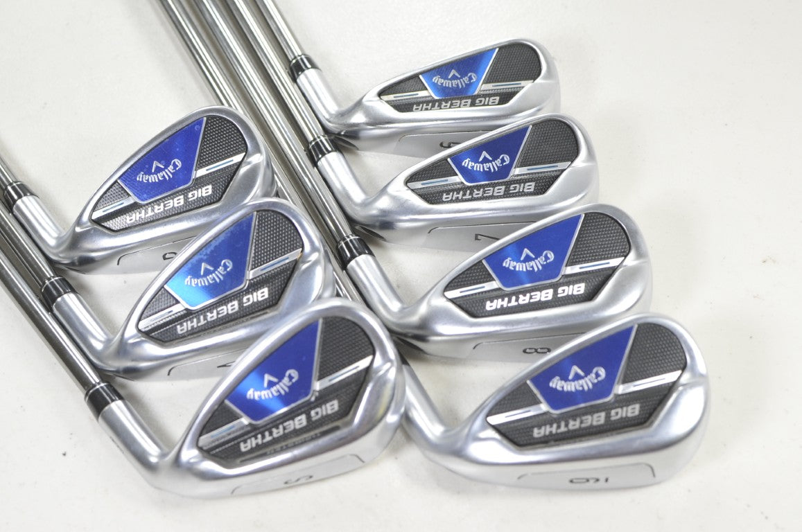 Callaway Big Bertha B21 6-PW,AW,SW Iron Set Senior Flex RCH 65g Graphite #220555