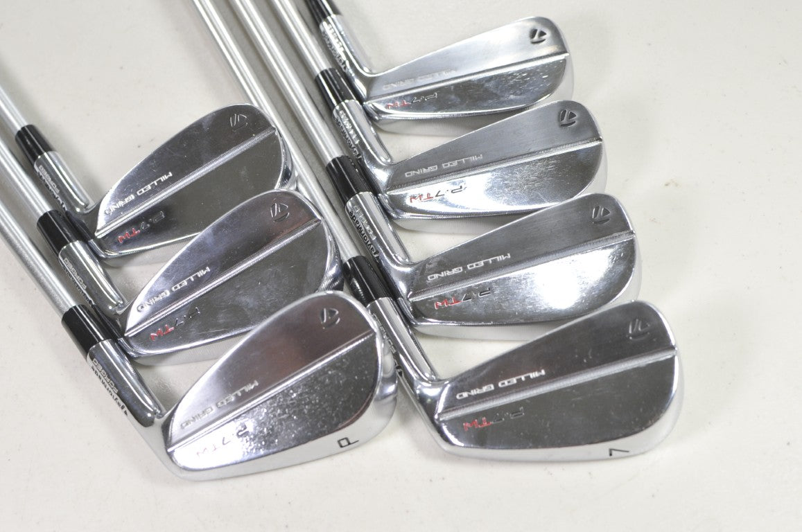 TaylorMade P7TW 4-PW Iron Set KBS Tour C-Taper 130 X-Stiff Flex Steel #220414