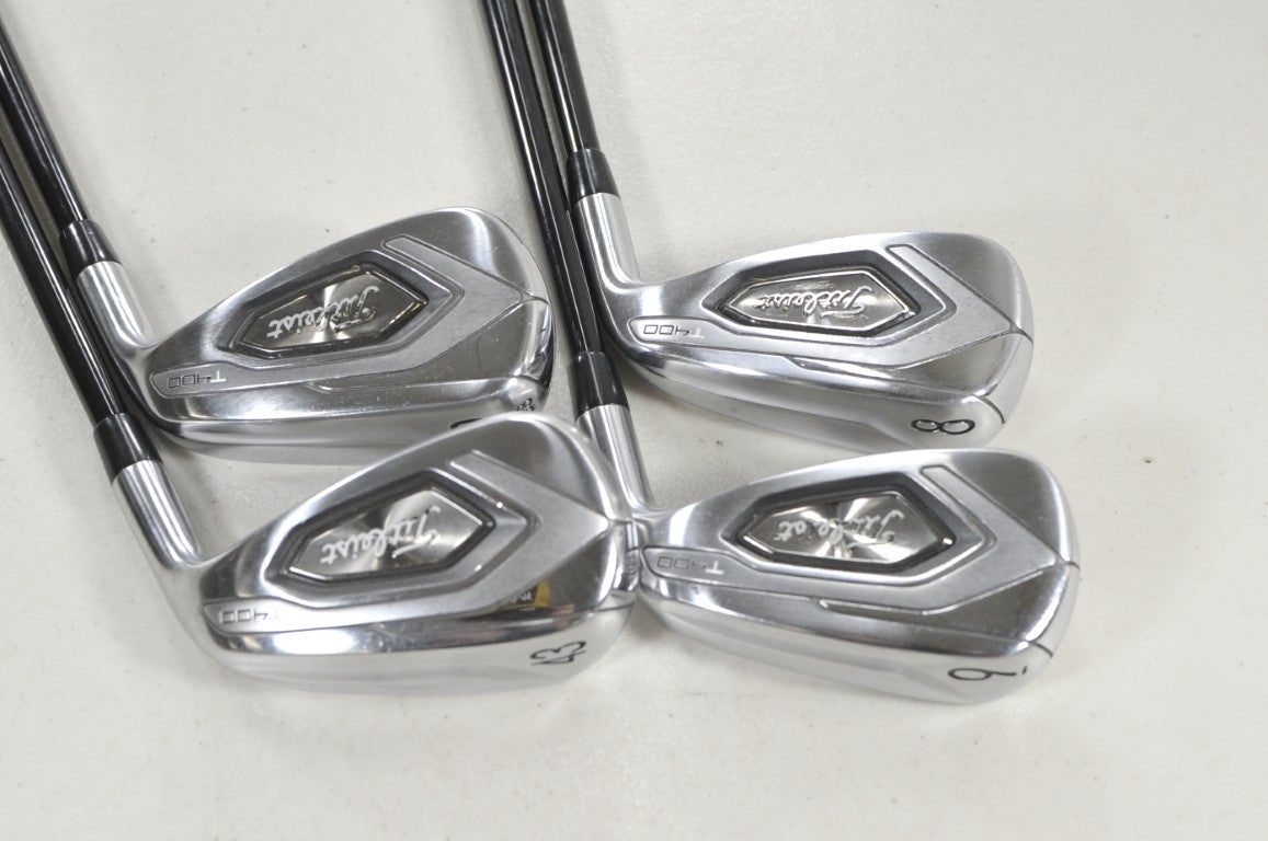 Titleist T400 2023 8-PW,43* Iron Set Regular Flex Tensei Blue Graphite #225088