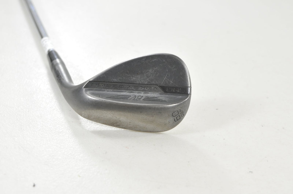 Titleist Vokey SM8 Jet Black 60*-08M Wedge Right BV Wedge Flex Steel #226686