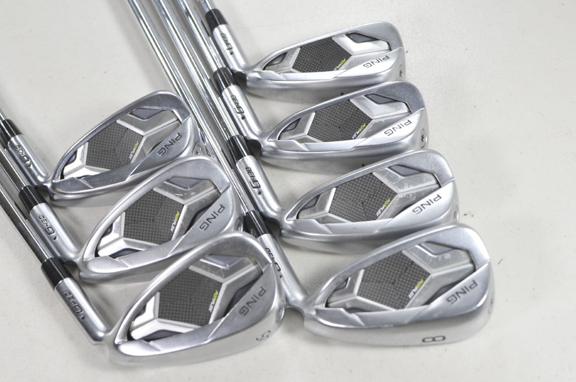 Ping G430 5-W,45* Iron Set Regular Flex Black Dot Right AWT 2.0 Steel #223413