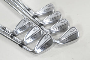 Callaway Apex Ti Fusion 250 Plated 5-PW,AW Iron Set Regular Flex Steel #224357