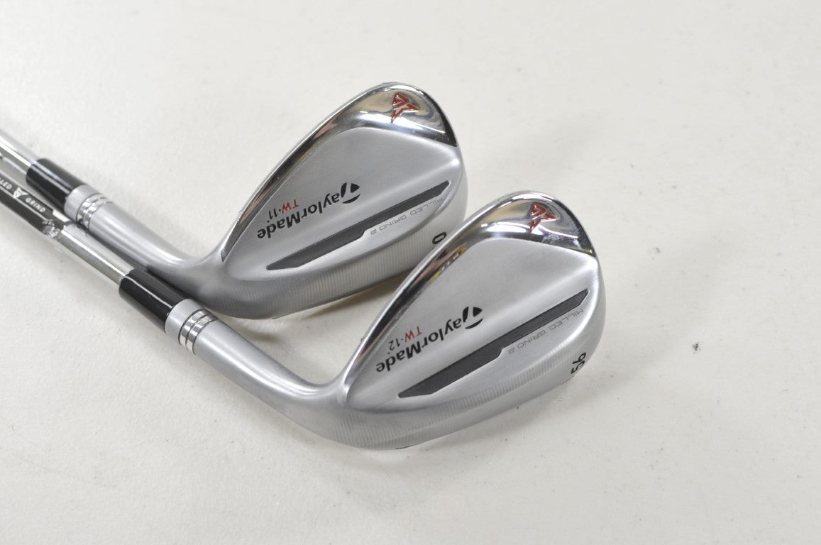 TaylorMade Milled Grind 2 TW 56*, 60* Wedge Set DG S400 Stiff Flex Steel #225350