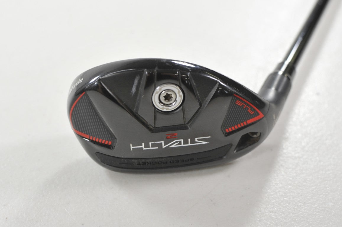 LEFT HANDED TaylorMade Stealth 2 Plus Rescue 4-22* Hybrid Stiff Graphite #222062