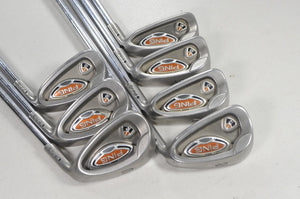 Ping G10 5-W,UW Iron Set Regular Flex Black Dot Right AWT Steel # 222786