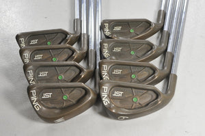 LEFT HANDED Ping ISI Beryllium Copper 3-W Iron Set Stiff Green Dot Steel #223271