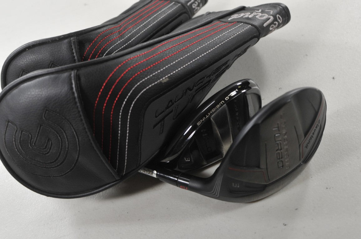 Cleveland Launcher HB Turbo 3 Fairway Wood and 3 Hybrid Set Regular Flex #225372