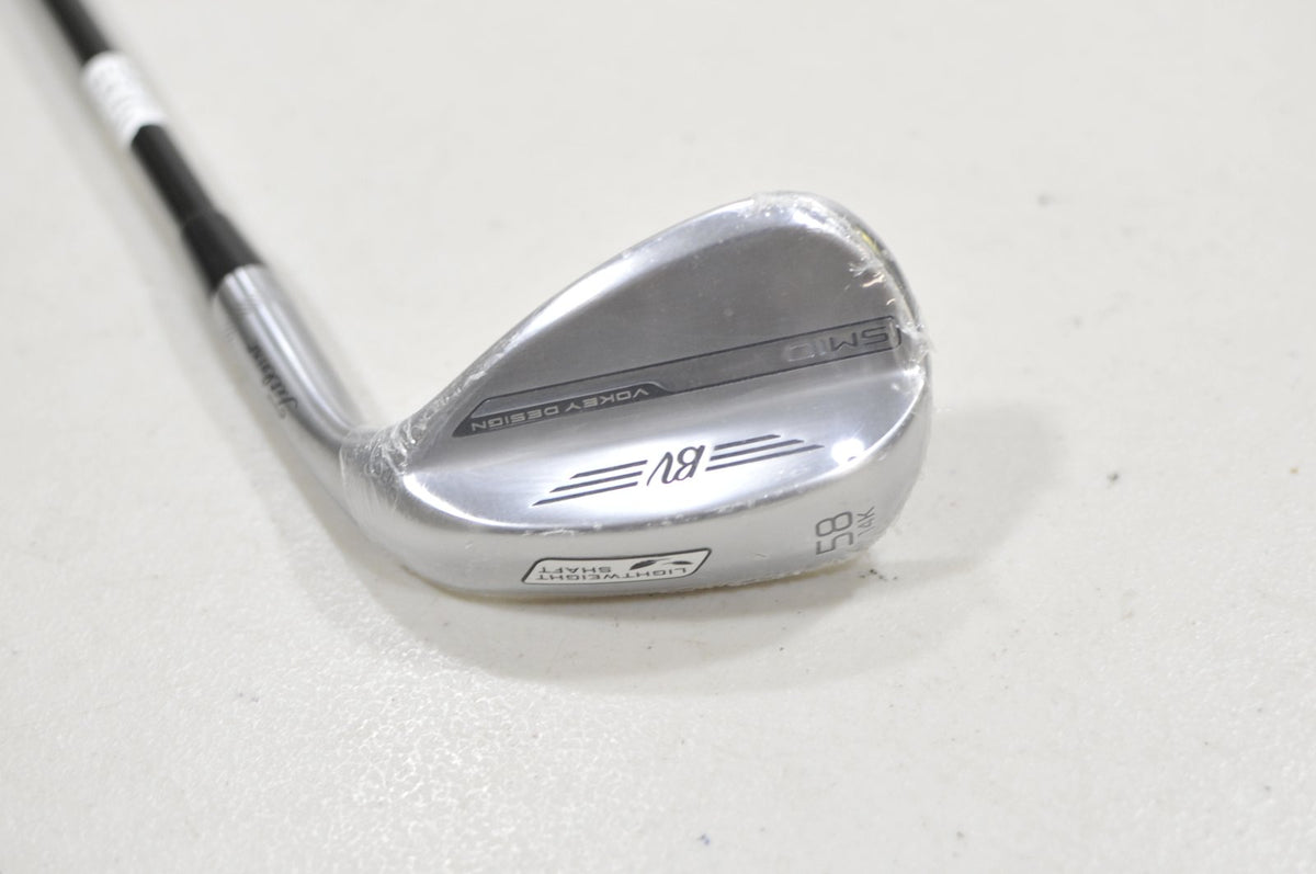 Titleist Vokey SM10 Tour Chrome 58°-14K Wedge Graphite Regular RH New #229716