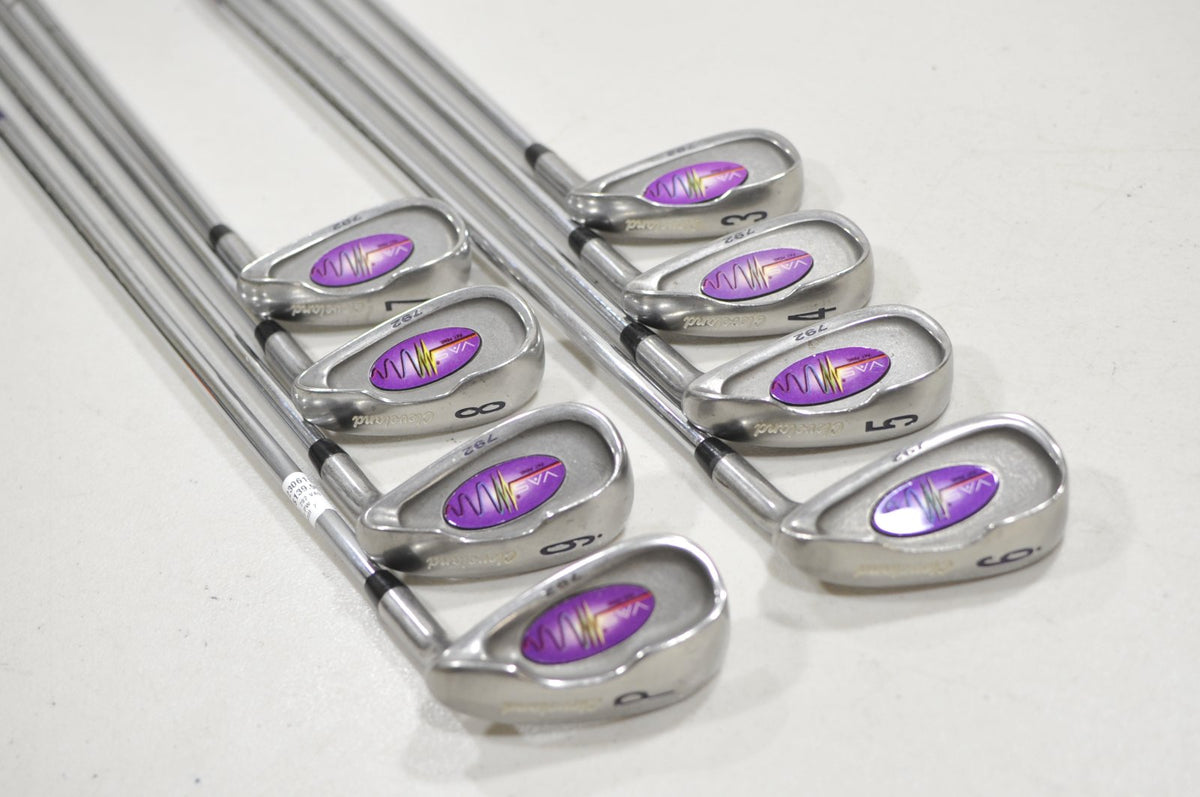 Cleveland 792 VAS 3-PW Iron Set Stiff Flex Right Cleveland Steel #230611