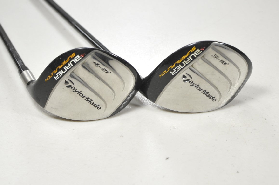 TaylorMade Burner Superlaunch Rescue 3 and 4 Hybrid Set Regular Graphite #218597