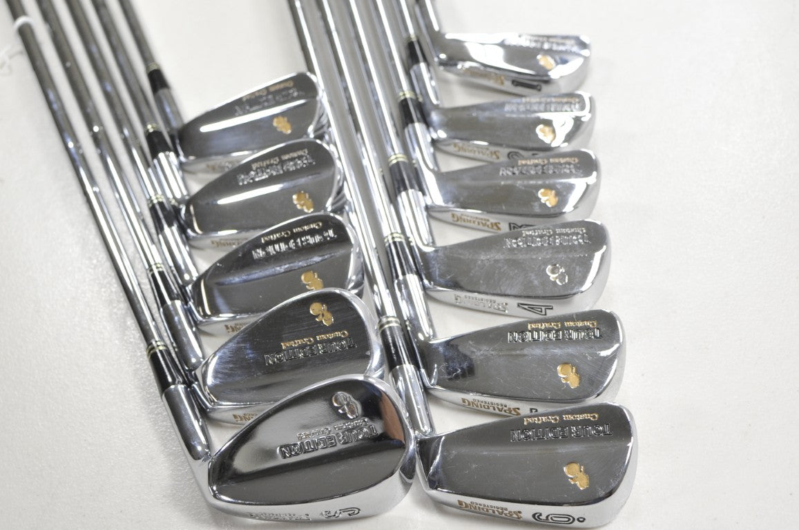 Spalding Tour Edition Custom Crafted (Bird On Ball) 1-PW,SW Iron Set # 214088