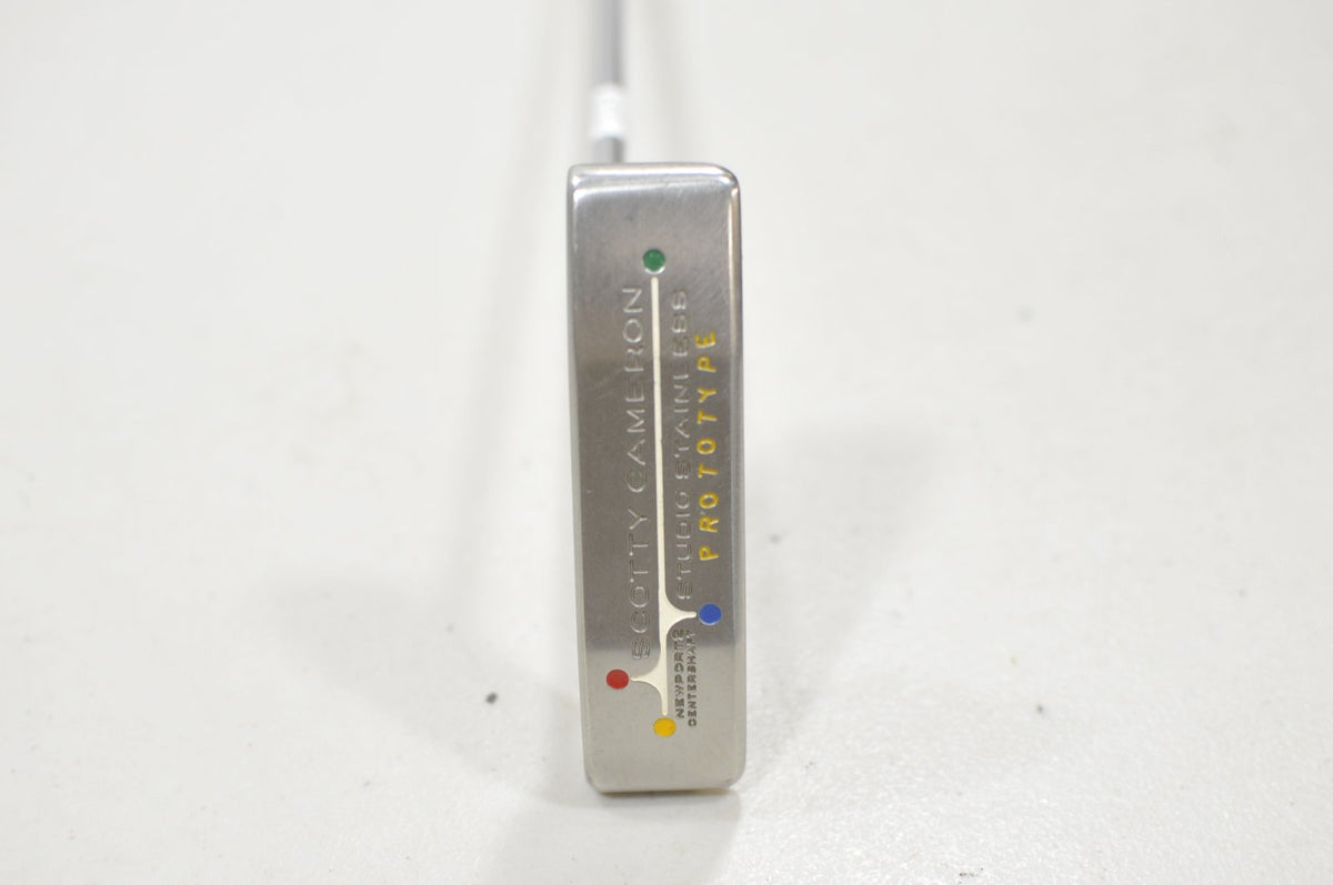 Titleist Scotty Cameron Studio Stainless Newport 2 Prototype 34.5