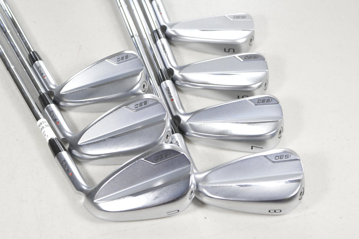 Ping i530 5-W,UW Iron Set Stiff Flex Red Dot Right DG MID S300 100 Steel #226831