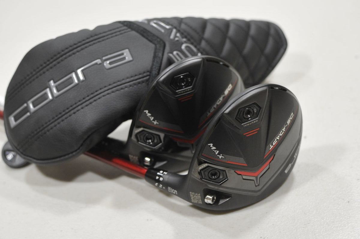 Cobra DS-ADAPT MAX 3 and 5 Fairway Wood Set Senior Flex Denali Graphite #228352