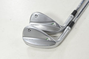LEFT HANDED TaylorMade Milled Grind 4 Satin 56*, 60* Wedge Set DG Steel #223663