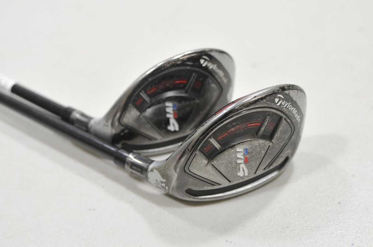 TaylorMade M4 Rescue 4 and 5 Hybrid Set Regular Flex Atmos 6R Graphite #228317