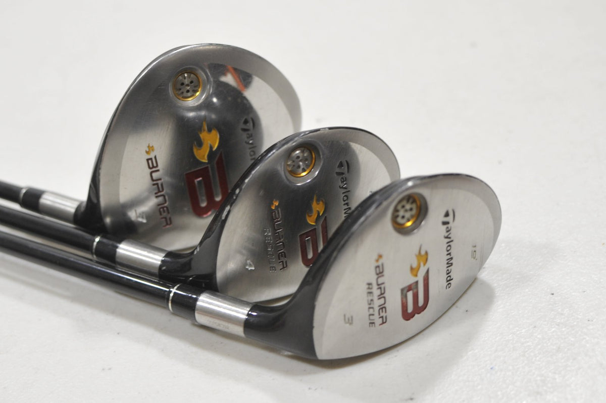 TaylorMade Burner High Launch #3 Fairway Wood, #3 and #4 Hybrids Set  #225405