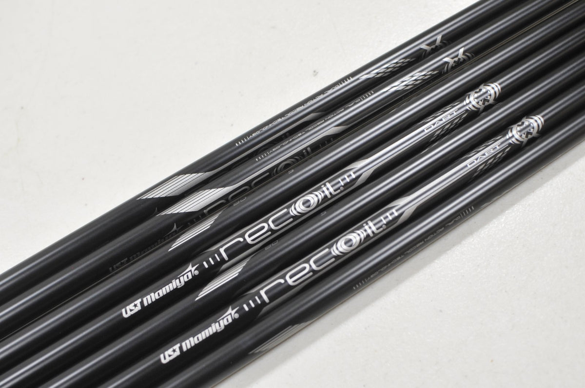 UST Mamiya Recoil Dart 80g Stiff Flex 4-PW Iron Shaft Set 7pc Graphite #228270