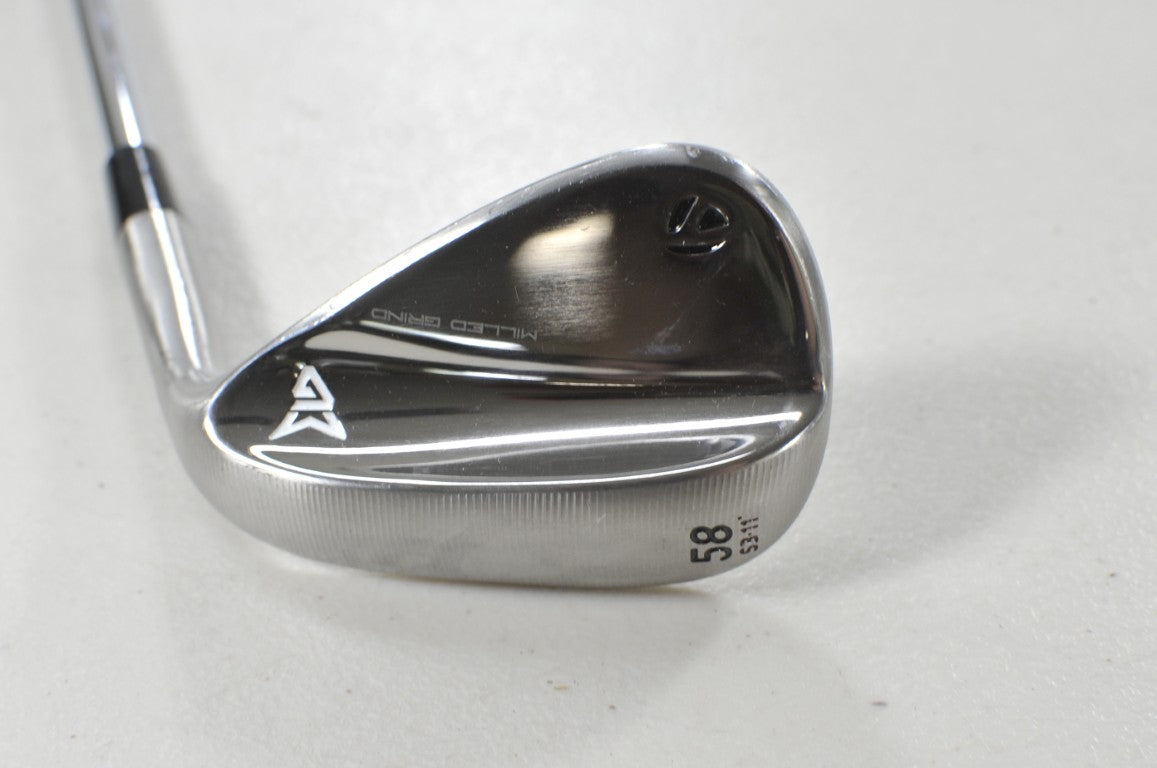 TaylorMade Milled Grind Chrome 2025 58*-11 Wedge RH KBS Tour 105g Steel # 215184