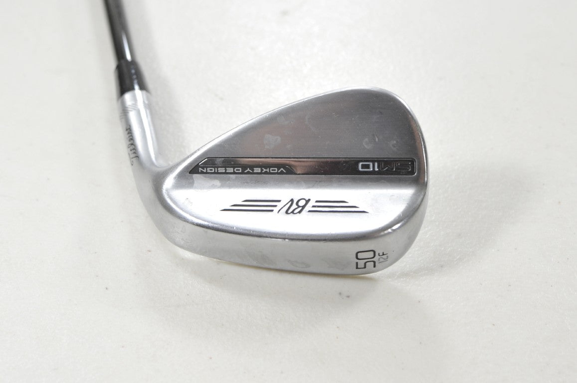 Titleist Vokey SM10 Tour Chrome 50*-12F Wedge RH KBS Hi-Rev 2.0 Steel # 214946