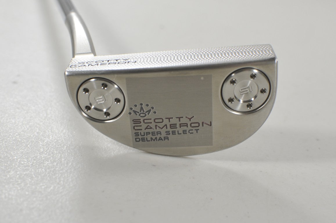 LEFT HANDED Titleist 2023 Scotty Cameron Super Select Del Mar 34