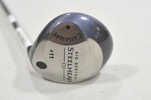 Callaway Steelhead III #11 Fairway Wood Senior Flex Right System III #229505