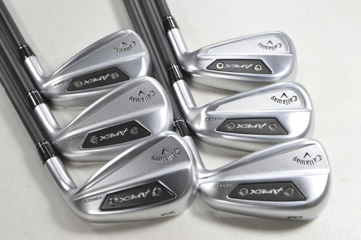 Callaway Apex Ai200/300 Combo 6-PW,AW Iron Set Senior Flex MMT Graphite #219034