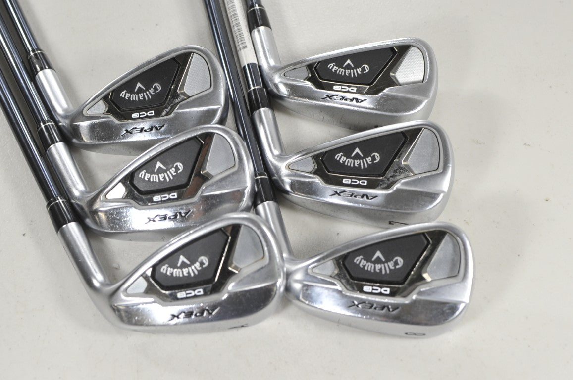 Callaway Apex 21 DCB 6-PW,AW Iron Set Regular Flex Recoil Dart Graphite #225392