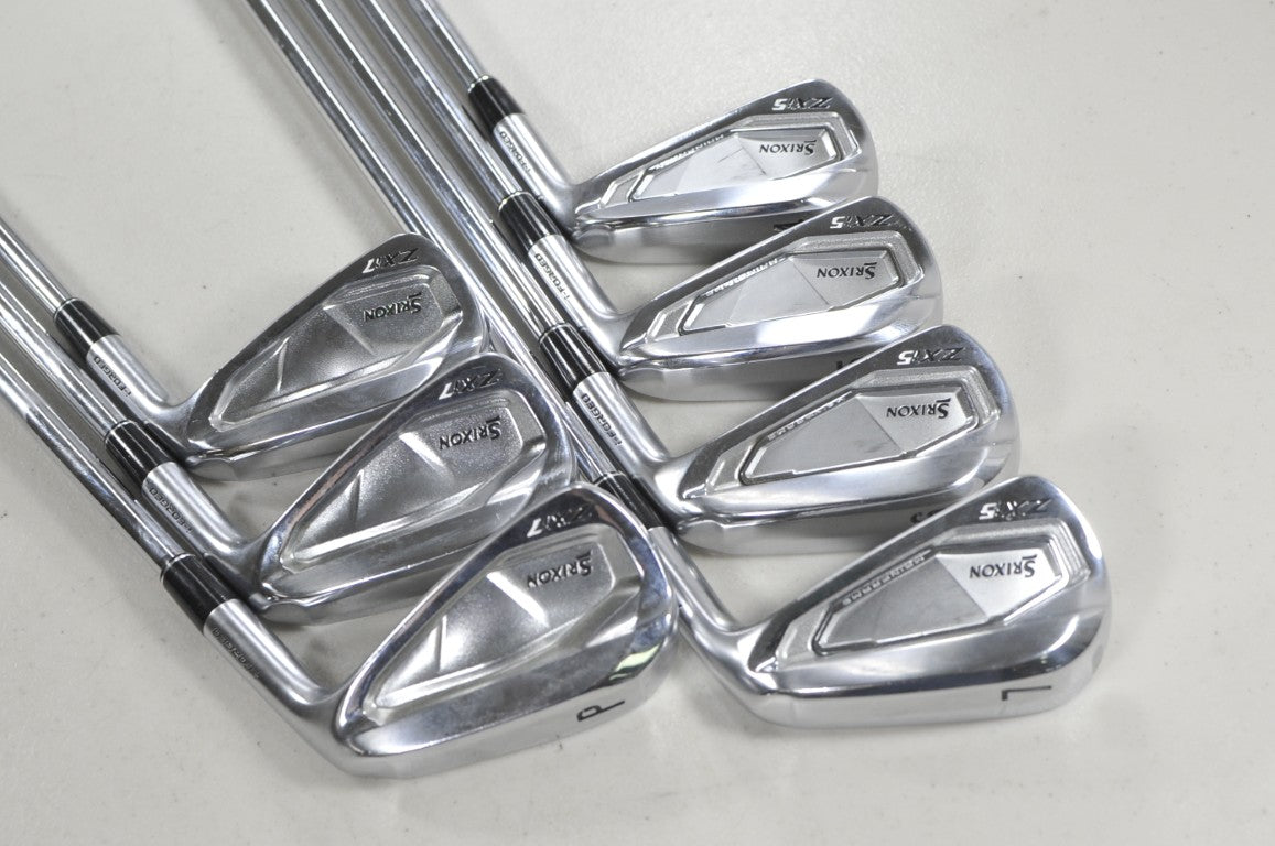 Srixon ZXi5/ZXi7 Combo 4-PW Iron Set Stiff Flex Right Project X LZ Steel #212502