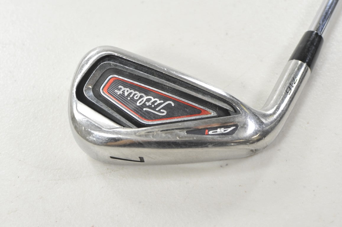 LEFT HANDED Titleist 716 AP1 Single 7 Iron Stiff Flex XP 90 S300 Steel # 222015