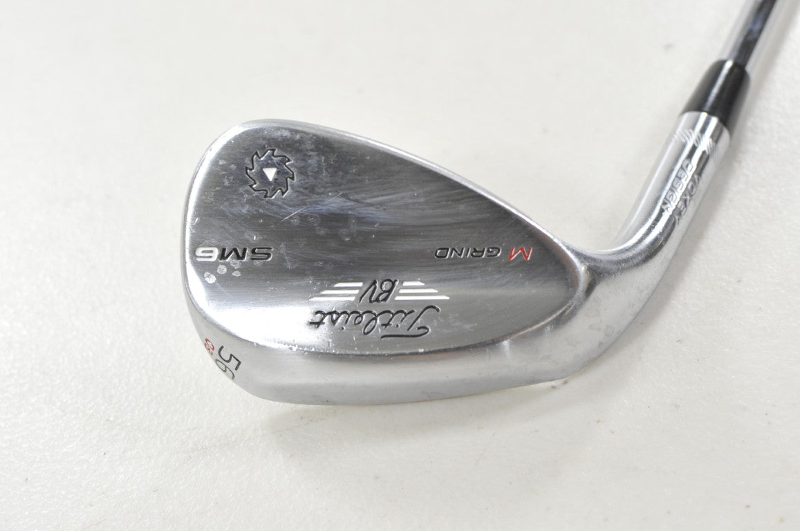 LEFT HANDED Titleist Vokey SM6 Tour Chrome 56*-08 Wedge M Grind Steel # 222018