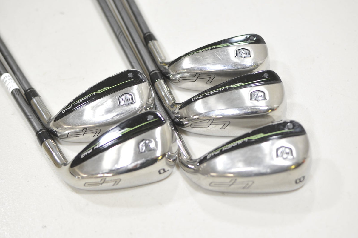 Wilson Launch Pad 2 Iron Set Senior Flex RH EvenFlow 5.0-A 55g Graphite #230884
