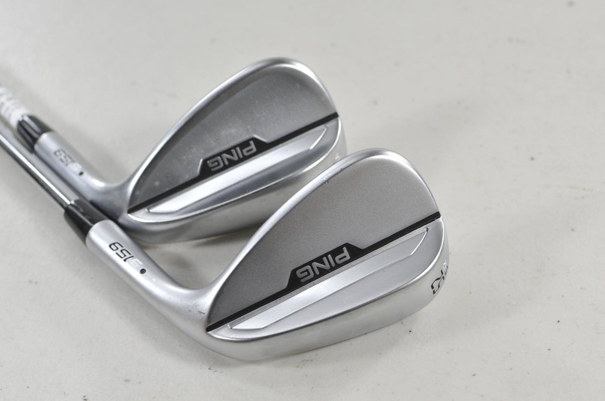 Ping S159 Chrome 52*, 56* Wedge Set Black Dot Z-Z115 Wedge Flex Steel #226993