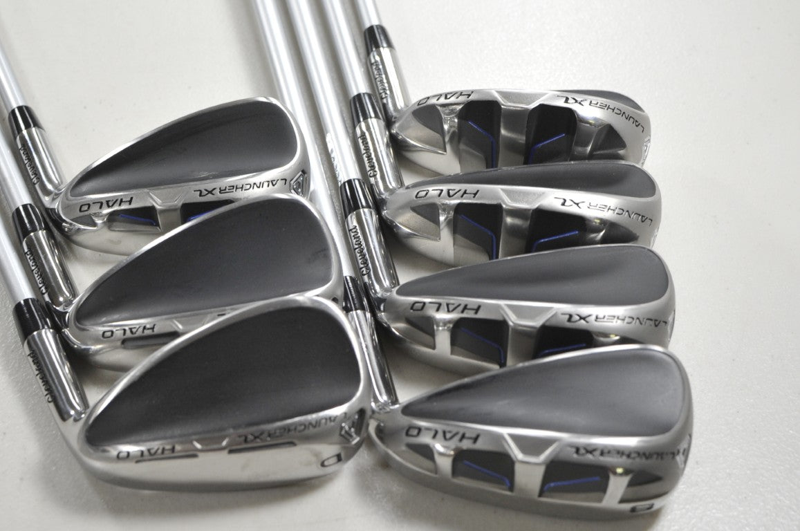 Cleveland Halo XL Full-Face 5-PW,DW Iron Set Senior Flex Right Graphite # 215311