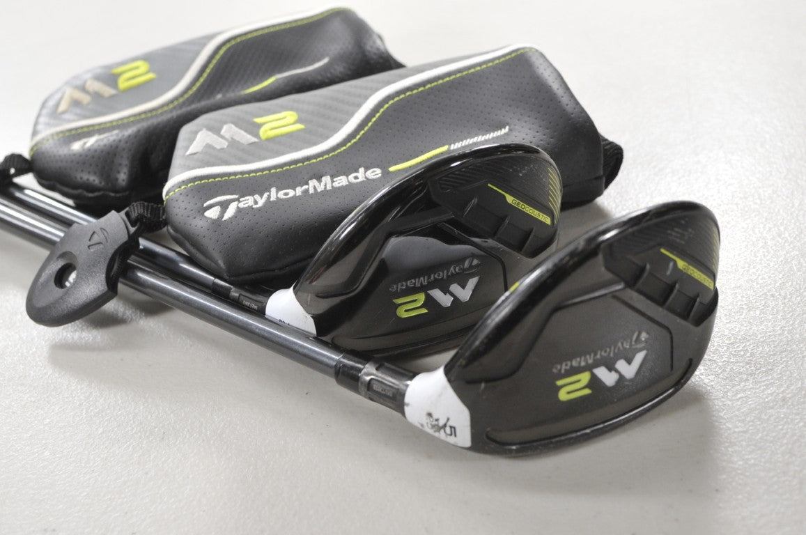 TaylorMade M2 Rescue 2017 4 and 5 Hybrid Set Senior Flex RH 55g Graphite #218409