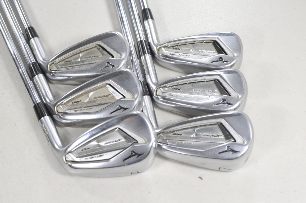 Mizuno JPX 919 Hot Metal Pro 5-PW Iron Set Stiff Project X LZ 6.0 Steel # 223401