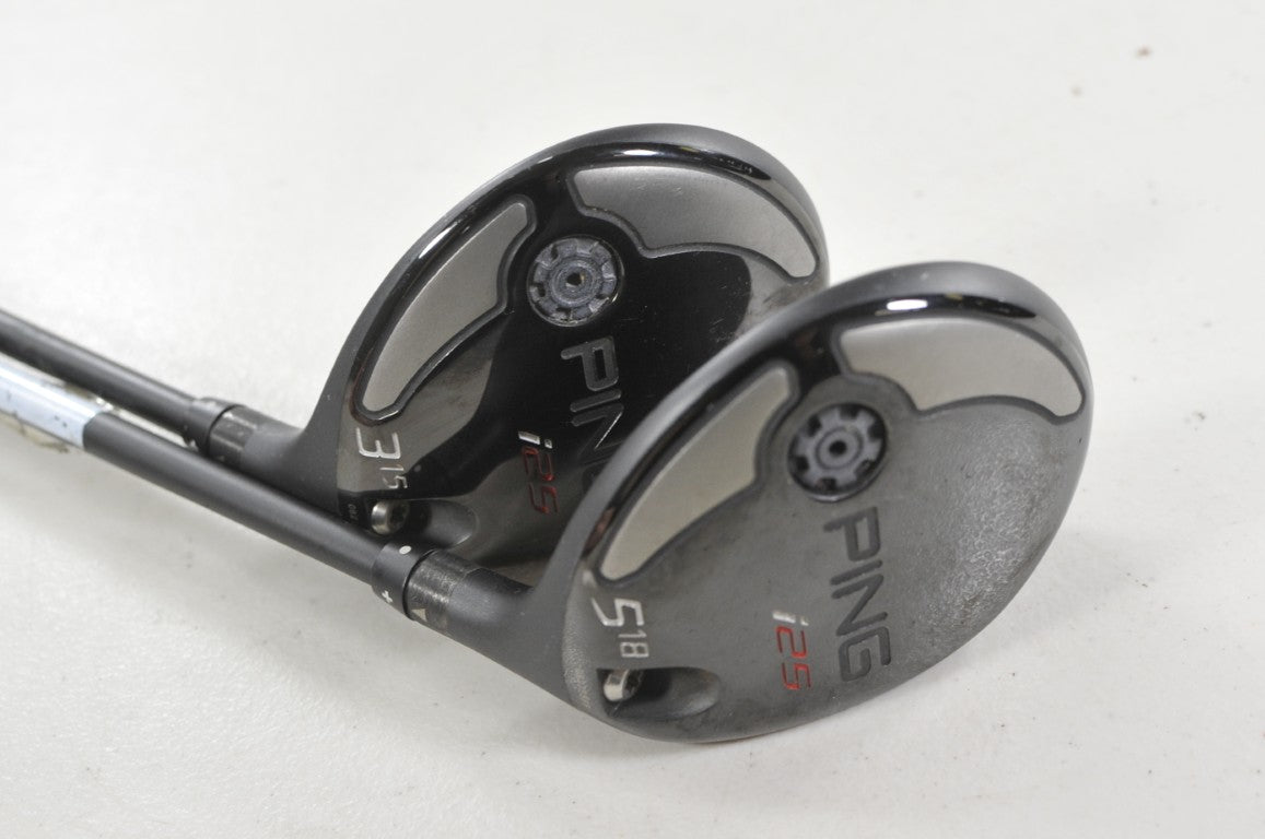 Ping i25 3 and 5 Fairway Wood Set Tour X-Stiff Flex Right PWR75 Graphite #220572