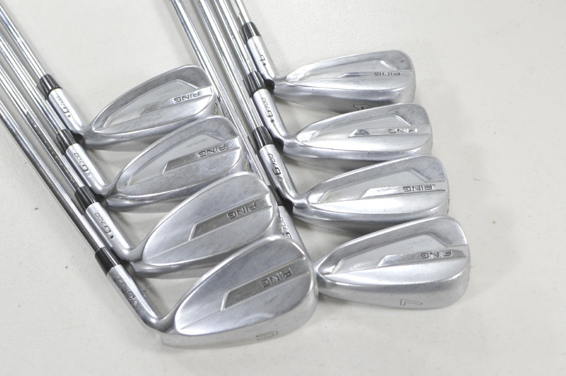 Ping G700 4-W,UW Iron Set Regular Flex Black Dot Right AWT 2.0 Steel #225092