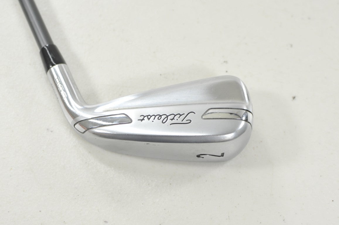 Titleist U510 Utility #2 Driving Iron Stiff HZRDUS Smoke 6.0 Graphite #225387