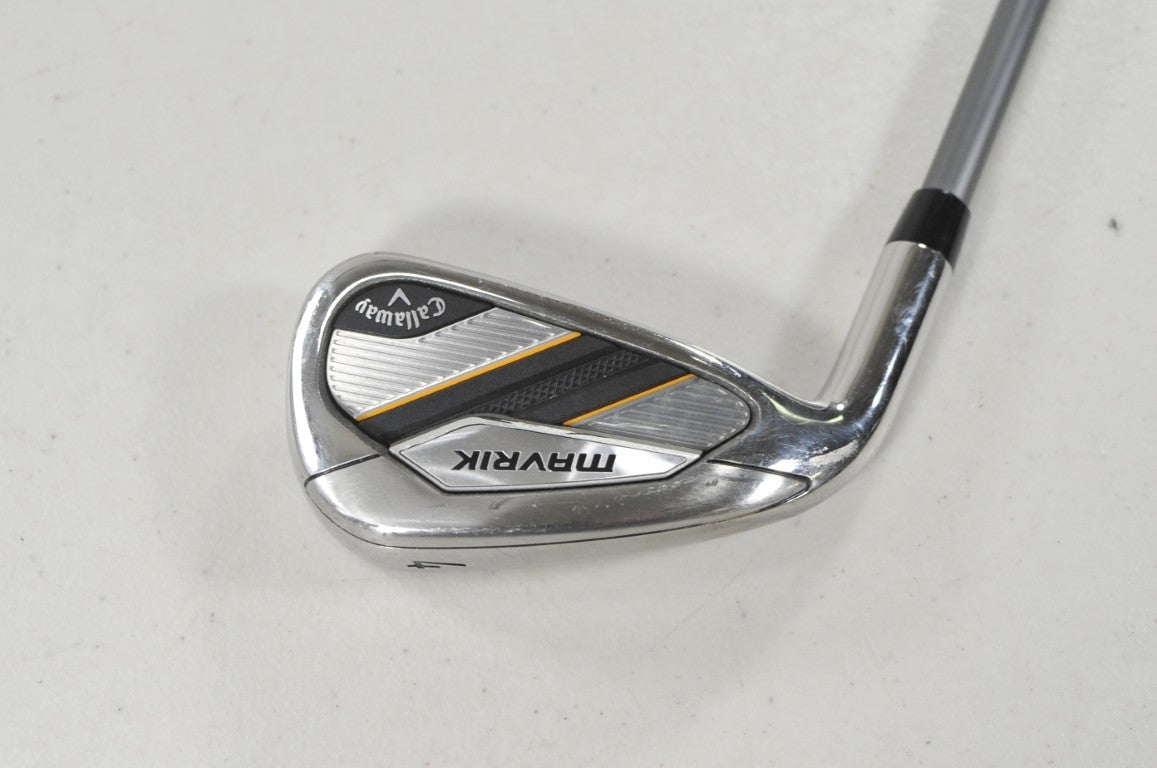 LEFT HANDED Callaway Mavrik Single 4 Iron Regular Flex Catalyst Graphite #225359