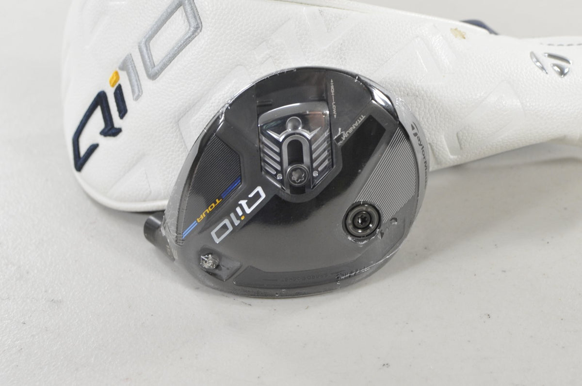 TaylorMade Qi10 Tour 3-15* Fairway Wood HEAD ONLY Right with Cover New #227035